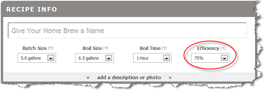 Calculate Original Gravity Efficiency Brewgr